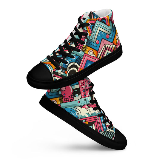 Awesome ASF Women’s high top canvas shoes By Ashley Hinson